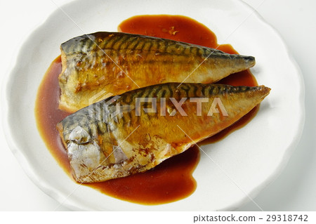 Boiled mackerel Boiled mackerel 29318742