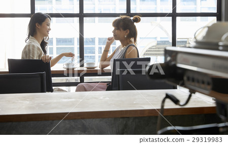 women, woman, table 29319983