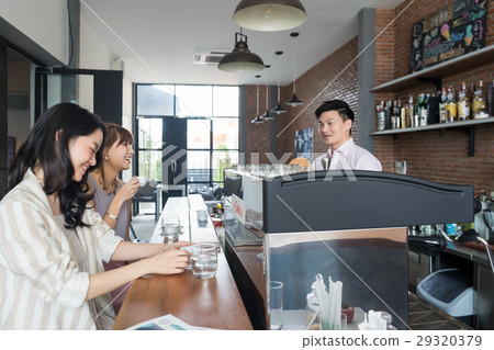 the businesswomen are in the coffee shop the businesswomen are in the coffee shop 29320379