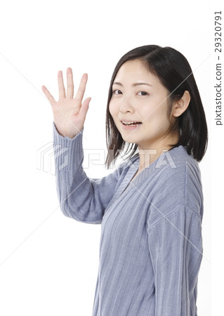 A woman in a tired pose 29320791