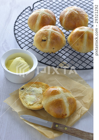復活節，Hot Crossbun（英國復活節，復活節美食節） 29321292