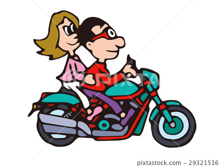 Large bike illustration, American bike 29321516