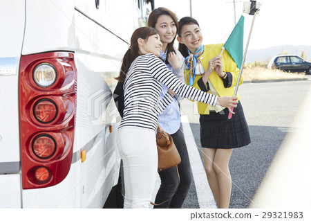 Bus tour bus female 29321983