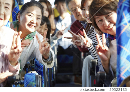 Bus tour bus passenger 29322183