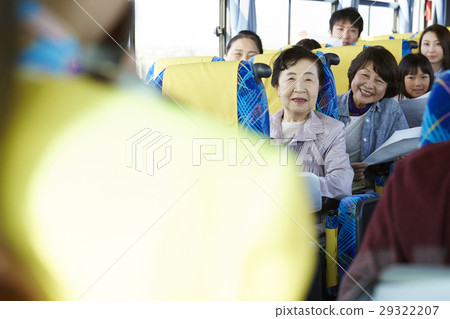 Bus tour bus passenger Bus tour bus passenger 29322207