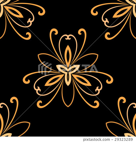 Floral Fine Seamless Vector Pattern Floral Fine Seamless Vector Pattern 29323289