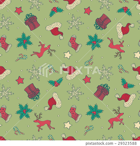Christmas Seamless Pattern Christmas Seamless Pattern 29323588