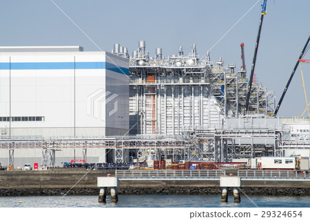 西名古屋熱電廠正在建設中 29324654