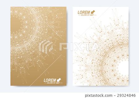 Modern vector template for brochure, leaflet Modern vector template for brochure, leaflet 29324846