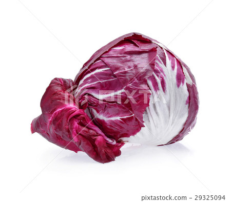 Radicchio, red salad isolated on white background 29325094
