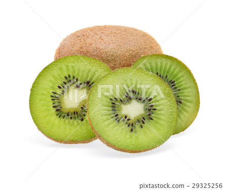 kiwi isolated on white background. 29325256