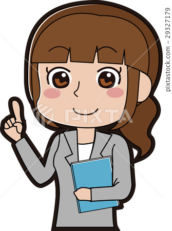 解釋點的衣服的一名婦女 29327179
