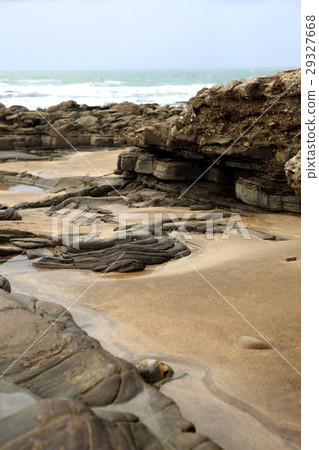 Moroccan coast in Dar Bouazza Moroccan coast in Dar Bouazza 29327668