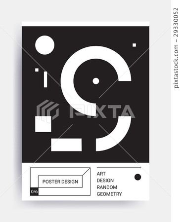Bright vector design poster - Stock Illustration [29330052] - PIXTA