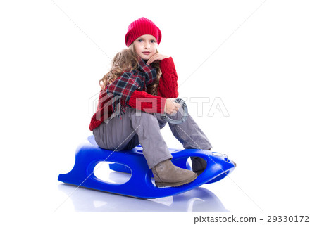 Smiling little girl with curly hairstyle. Smiling little girl with curly hairstyle. 29330172