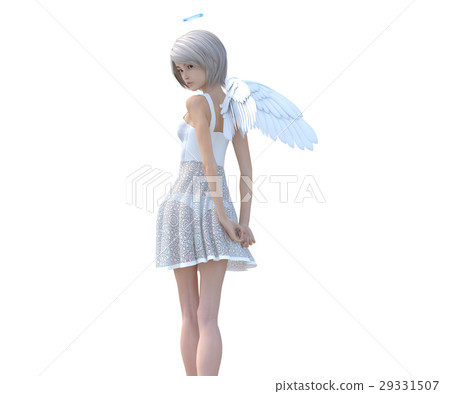 Angel Fairy 3DCG illustration material to pose 29331507