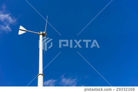 windmill with blue sky and cloud windmill with blue sky and cloud 29332108