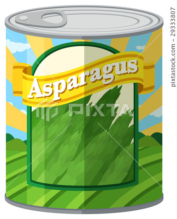 Asparagus in aluminum can Asparagus in aluminum can 29333807