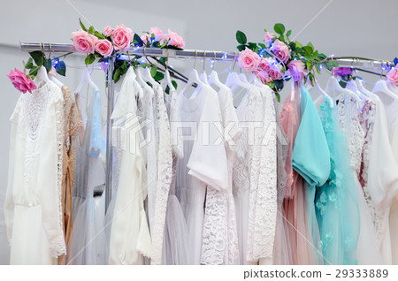 Beautiful bridal dresses or bridesmaid dresses  29333889