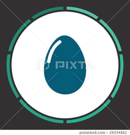 Egg Icon Vector Egg Icon Vector 29334862
