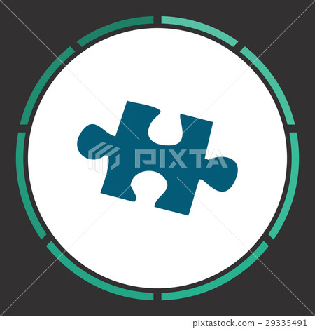 Puzzle Icon Vector Puzzle Icon Vector 29335491