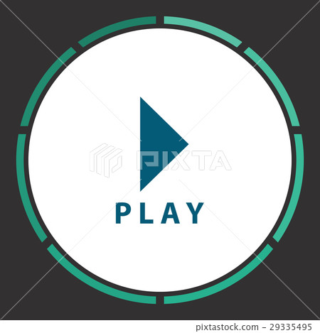 Play Icon Vector 29335495
