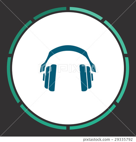Earphones Icon Vector 29335792