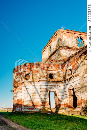 Old Ruined Orthodox Church Of The St. Nicholas In Old Ruined Orthodox Church Of The St. Nicholas In 29335828