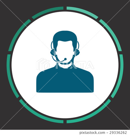 Online help Icon Vector 29336262