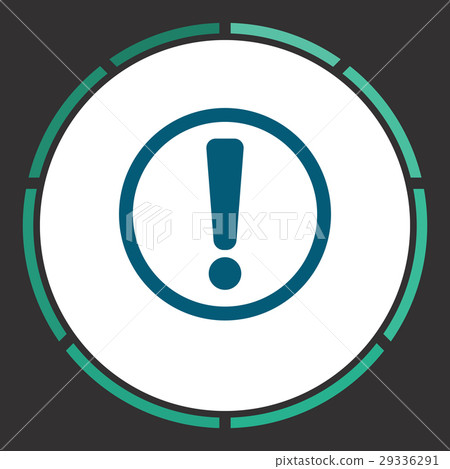 Exclamation Icon Vector 29336291