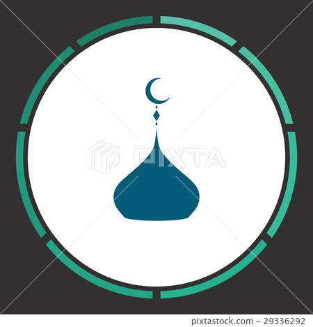 Islam dome Icon Vector Islam dome Icon Vector 29336292