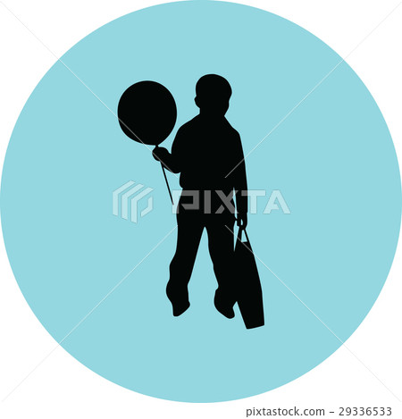 kids with balloon kids with balloon 29336533