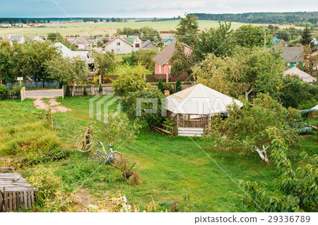 Belarusian Or Russian Wooden Guest House In 29336789