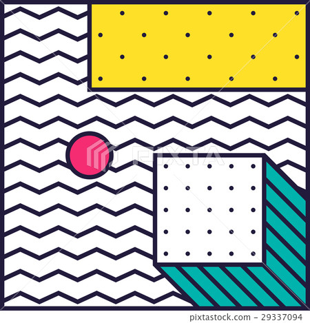 Festive Background in 80s Style Festive Background in 80s Style 29337094
