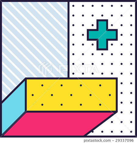Festive Background in 80s Style Festive Background in 80s Style 29337096