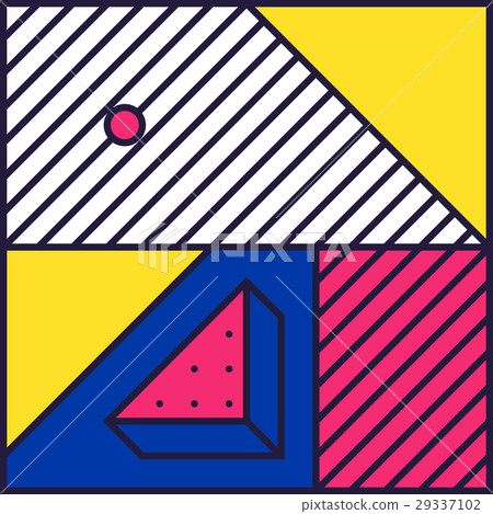 Festive Background in 80s Style 29337102