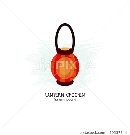 Vector illustration of Japanese Lantern- Chochin 29337844