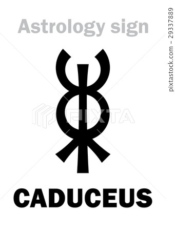 Astrology: Mercury's CADUCEUS 29337889