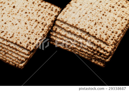 Matsa close-up on a black background Matsa close-up on a black background 29338687