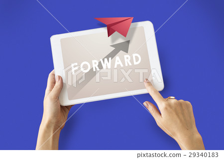 Paper Plane Icon Mission Concept 29340183