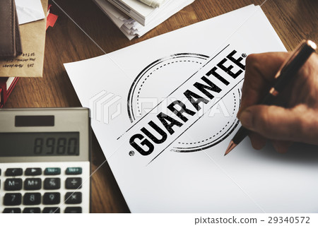 Guarantee Approved Authorized Certified Concept 29340572