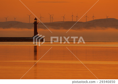 稚內港的黎明 29340850