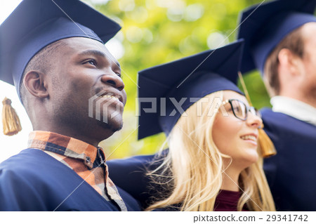 happy students or bachelors in mortar boards happy students or bachelors in mortar boards 29341742