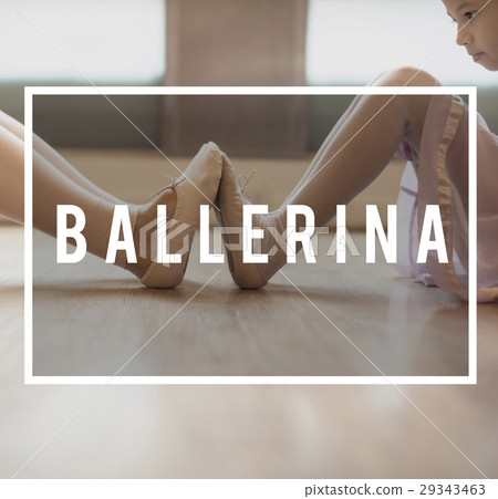 Ballerina Recreation Dancing Hobby Rehearsal Concept 29343463