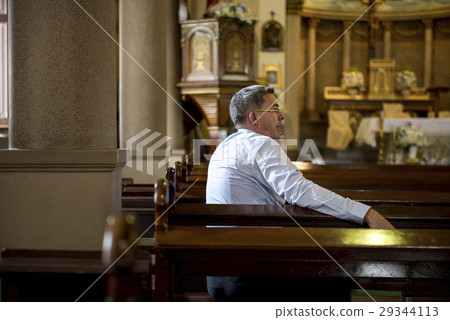 Man Church Believe Faith Spiritual Religious 29344113