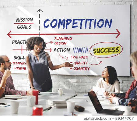 Target Achievement Goals Strategy Concept Target Achievement Goals Strategy Concept 29344707