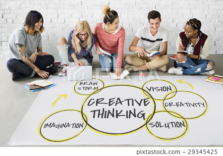 Creative Thinking Ideas Imagination Vision Solution 29345425