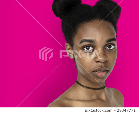 African Descent Woman Front African Descent Woman Front 29347771