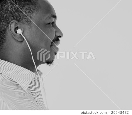 Studio People Shoot Portrait Isolated 29348482