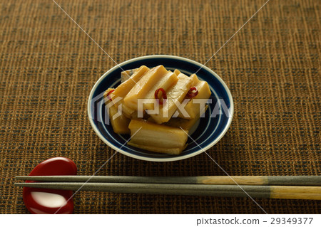 Kinpira lotus root (vertical cut) 29349377